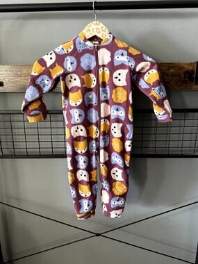 Tea Fleece One Piece Sleeper | Size 18-24 Months